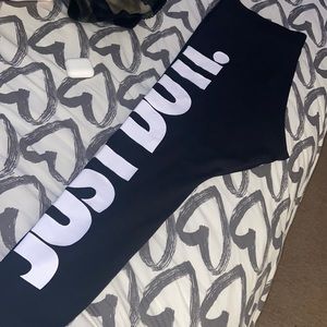 Plus Size Nike Tights “ Just Do It”